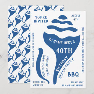 Convite Aniversário do escudo da praia