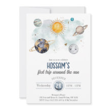 Aniversário do Espaço Exterior Galáxia Sol Lua Est