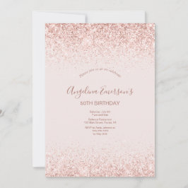 Convite Aniversário do Espelho Elegante