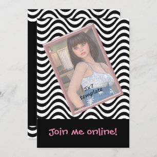 Convite Aniversário do Fazer Waves Sweet 16 Live Stream