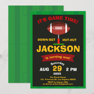 Convite Aniversário do Grande Jogo de Futebol do Campo de 