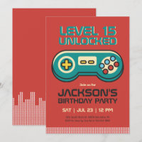 Aniversário do Jogador de Jogos Jogador Jogador de