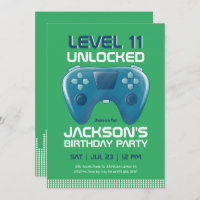 Aniversário do Jogador Verde Desbloqueado de Nível