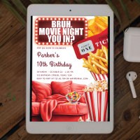 Aniversário do Menino da Noite do Filme