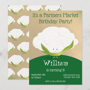 Convite Aniversário do Mercado de Agricultores