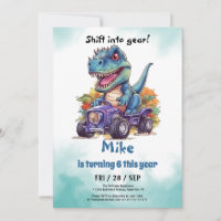 Aniversário do Monster Truck T-Rex