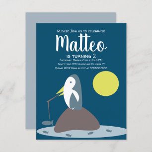 Convite Aniversário do Oceano Náutico de Pesca do Pinguim 