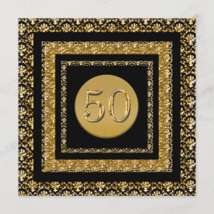 Convite Aniversário do ouro preto 50th "algum evento "