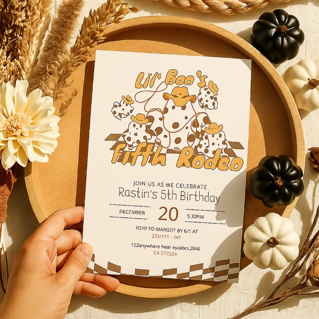 Convite Aniversário do Padrão Verificado no Halloween do V (Criador carregado)