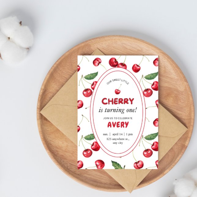 Convite Aniversário do Partido do primeiro aniversario Che (Criador carregado)