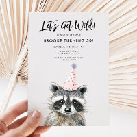 Aniversário do Partido Raccoon Woodland