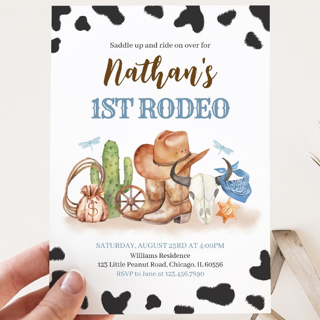 Convite Aniversário do Primeiro Rodeio (Criador carregado)