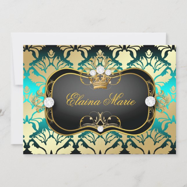 Convite Aniversário do Sass do Aqua do Ciao Bella de 311 (Frente)