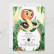 Aniversário do Simples Répteis Cobra