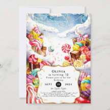 Aniversário do Sprinkle Candyland Encantado