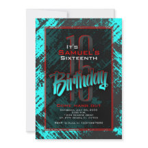 Aniversário do Teen Boy