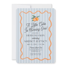 Aniversário do Tema da Citrina do Pastel Azul