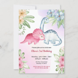 Convite Aniversário do tema Safari Selva