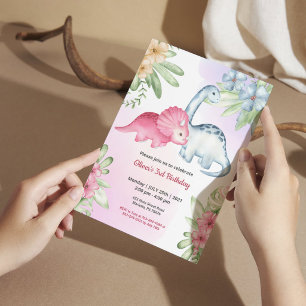 Convite Aniversário do tema Safari Selva