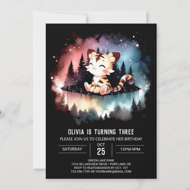 Convite Aniversário do Tigre Digital (Frente)