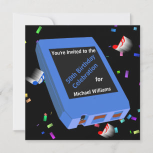 Convite Aniversário do Track 50 Retroativo