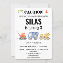 Aniversário do Veículo de Construção