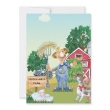 Aniversário do velho MacDonald Personalizado