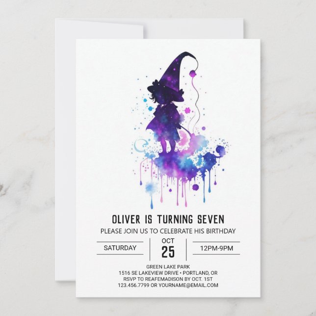 Convite Aniversário do Wielder Digital (Frente)