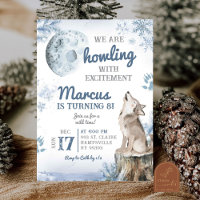 Aniversário do Wolf Howitday da Floresta da Neve I