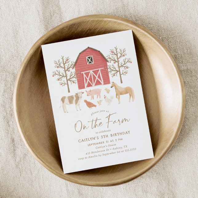 Convite Aniversário dos Animais da Exploração (Criador carregado)