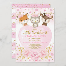 Aniversário dos Animais Dourados da Floresta