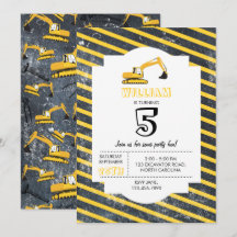 Aniversário dos Caminhões e Ferramentas de Constru