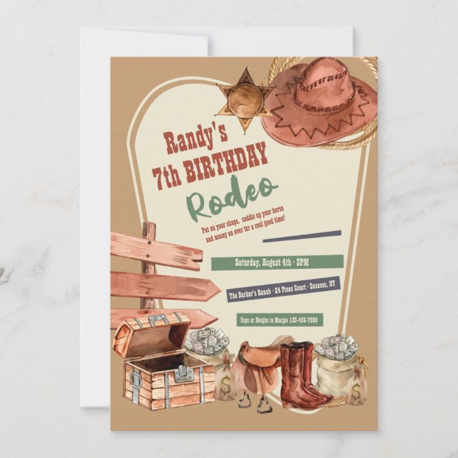 Convite Aniversário dos Elementos Ocidentais (Frente)