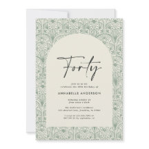 Aniversário elegante do marroquino da Boêmia Moder