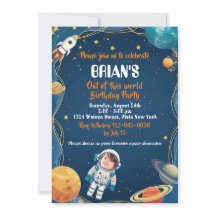 Aniversário Fora deste Mundo no Espaço Exterior