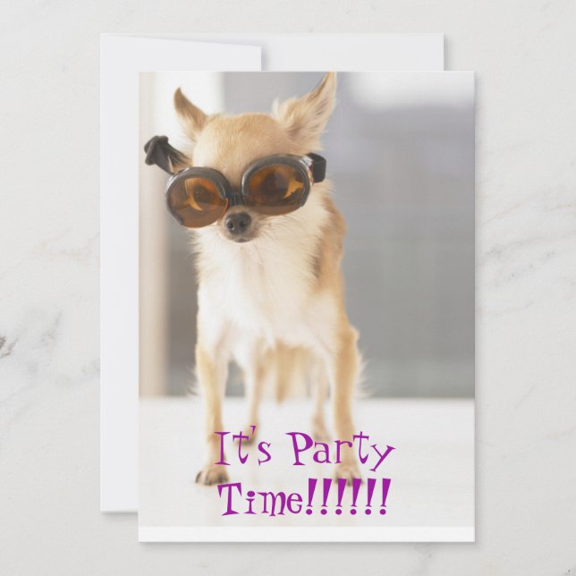 Convite Aniversário Invations (Frente)