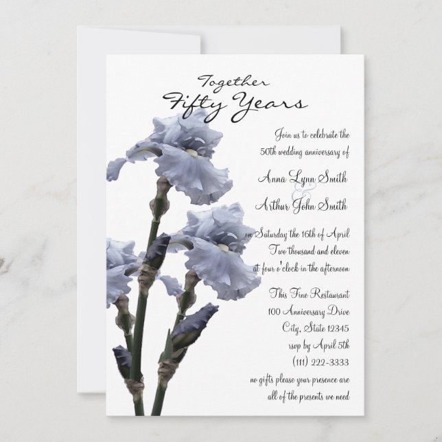 Convite Aniversário Iris (Frente)