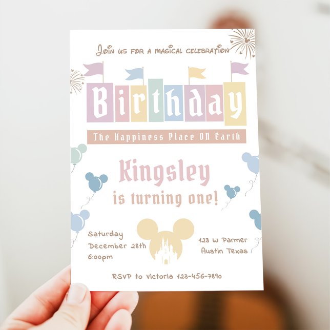 Convite Aniversário Mais Feliz Da Terra (Criador carregado)