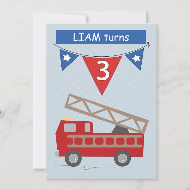 Convite Aniversário Nome Personalizado Do Convite, Matthew (Frente)