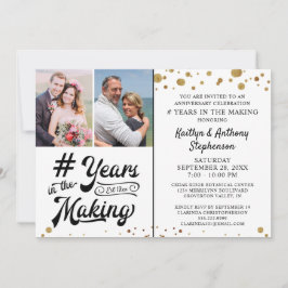 Convite Aniversário Ouro Preto ANOS EM CONSTRUÇÃO