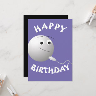 Convite aniversário, ovo, esperma, feliz aniversário, amor