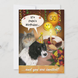 Convite Aniversário (personalizável)