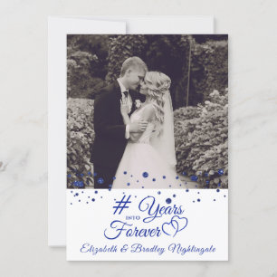 Convite Aniversário Safira ANOS PARA SEMPRE Foto