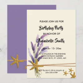 Convite Aniversário Simples e bonito