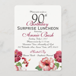 Convite Aniversário Surpresa