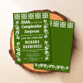 Convite Aniversário Surpresa da Festa de Talavera Espanhol