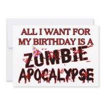 Aniversário Zumbi Apocalypse