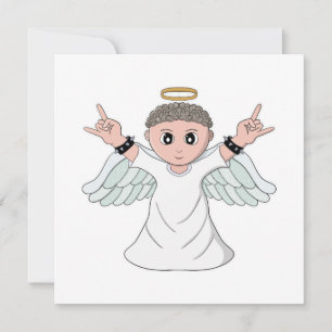 Convite Anjo Amorador de Música Pesada