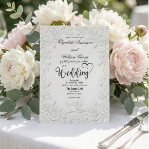 Convite Anjo Cherub Barroco Antigo Com Violino