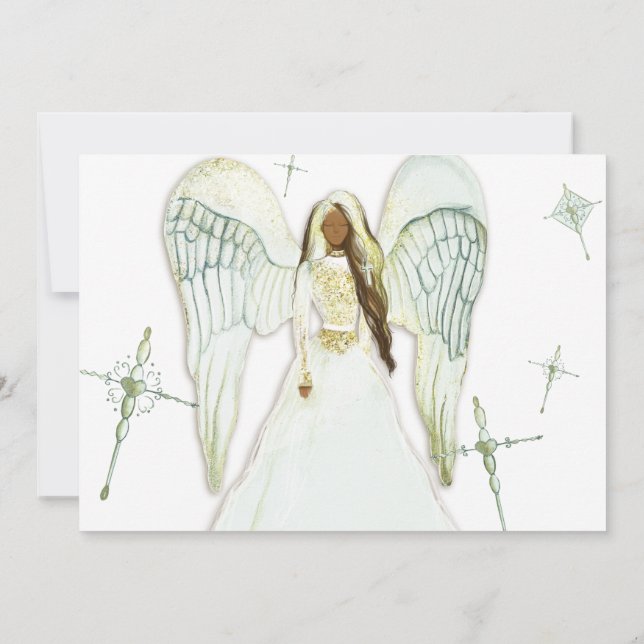 Convite Anjo Negro (Verso)